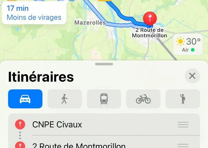 3 T1 Meublé 86320 *